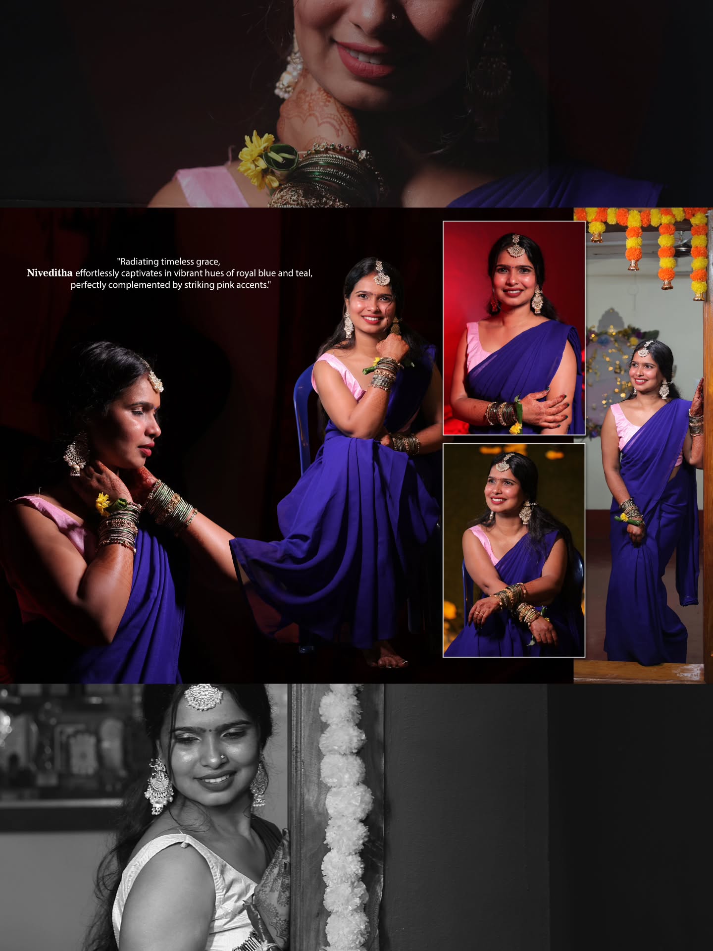 Niveditha haldhi moments 🌼