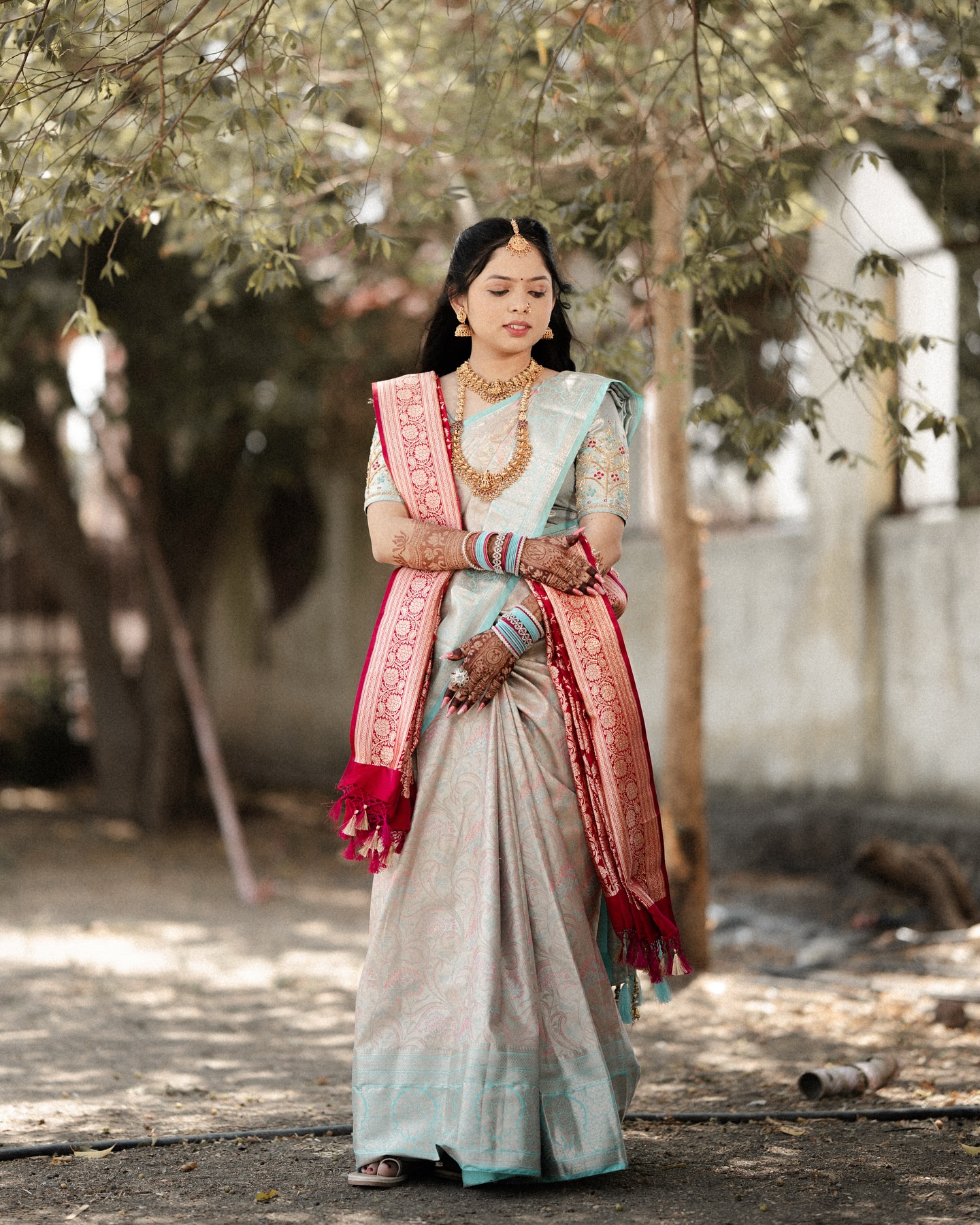 Wrapped in love, draped in tradition.”