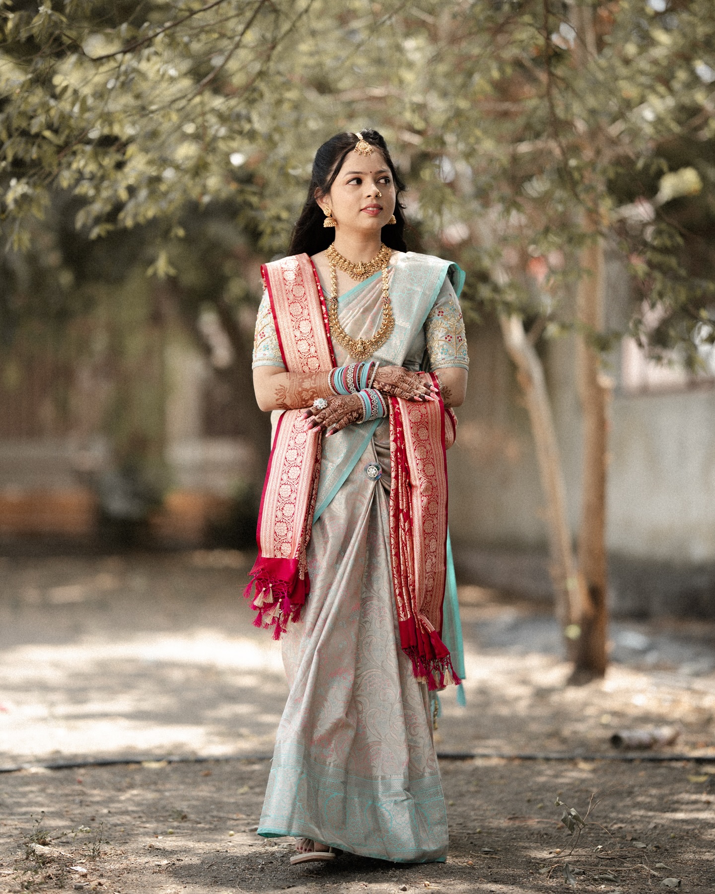 Wrapped in love, draped in tradition.”