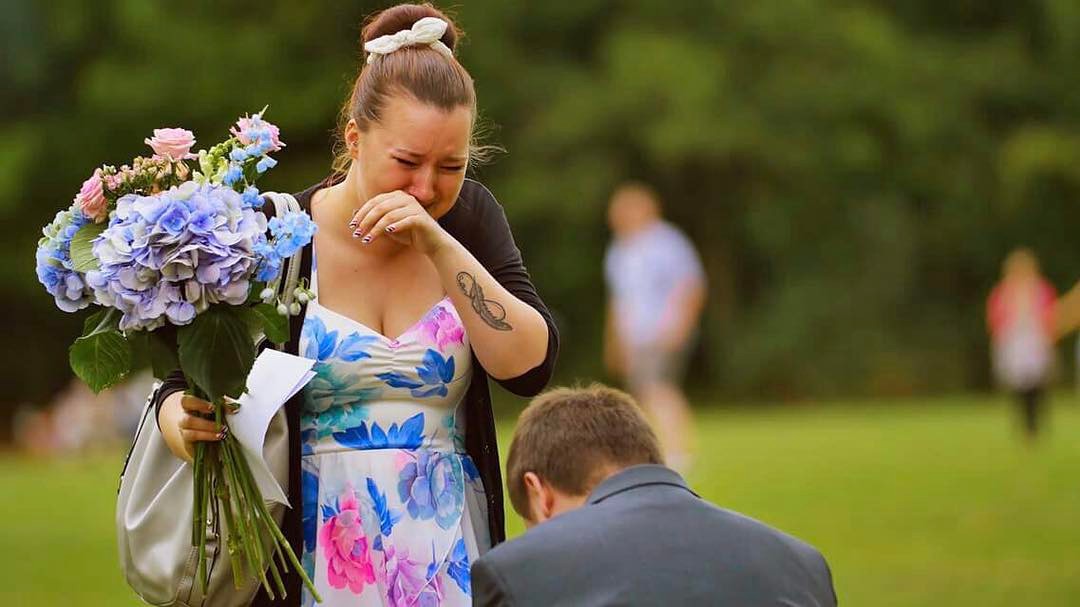 Epic surprise proposal!