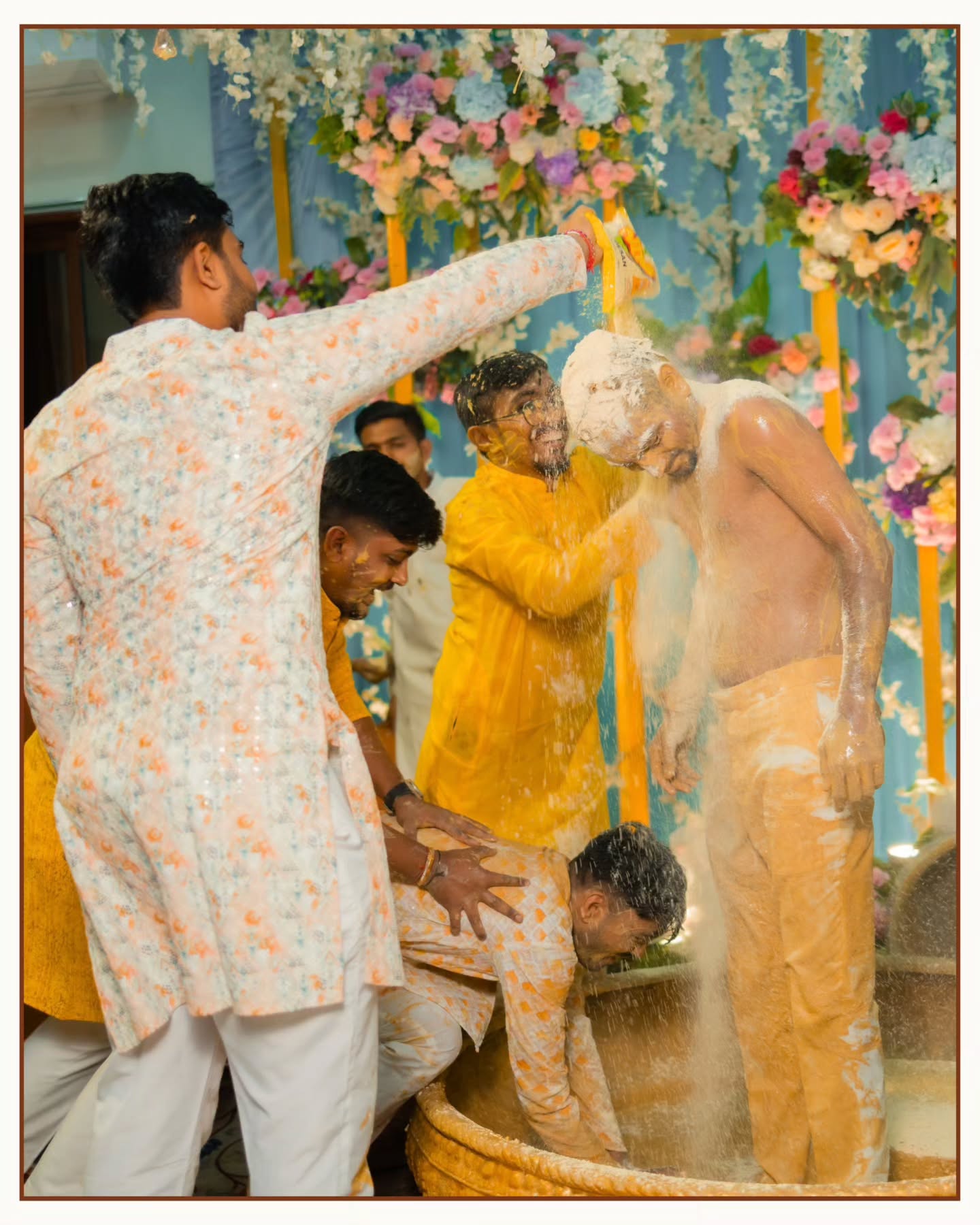 A little turmeric, a lot of laughter, and two beautiful stories unfolding side by side somewhere between the c