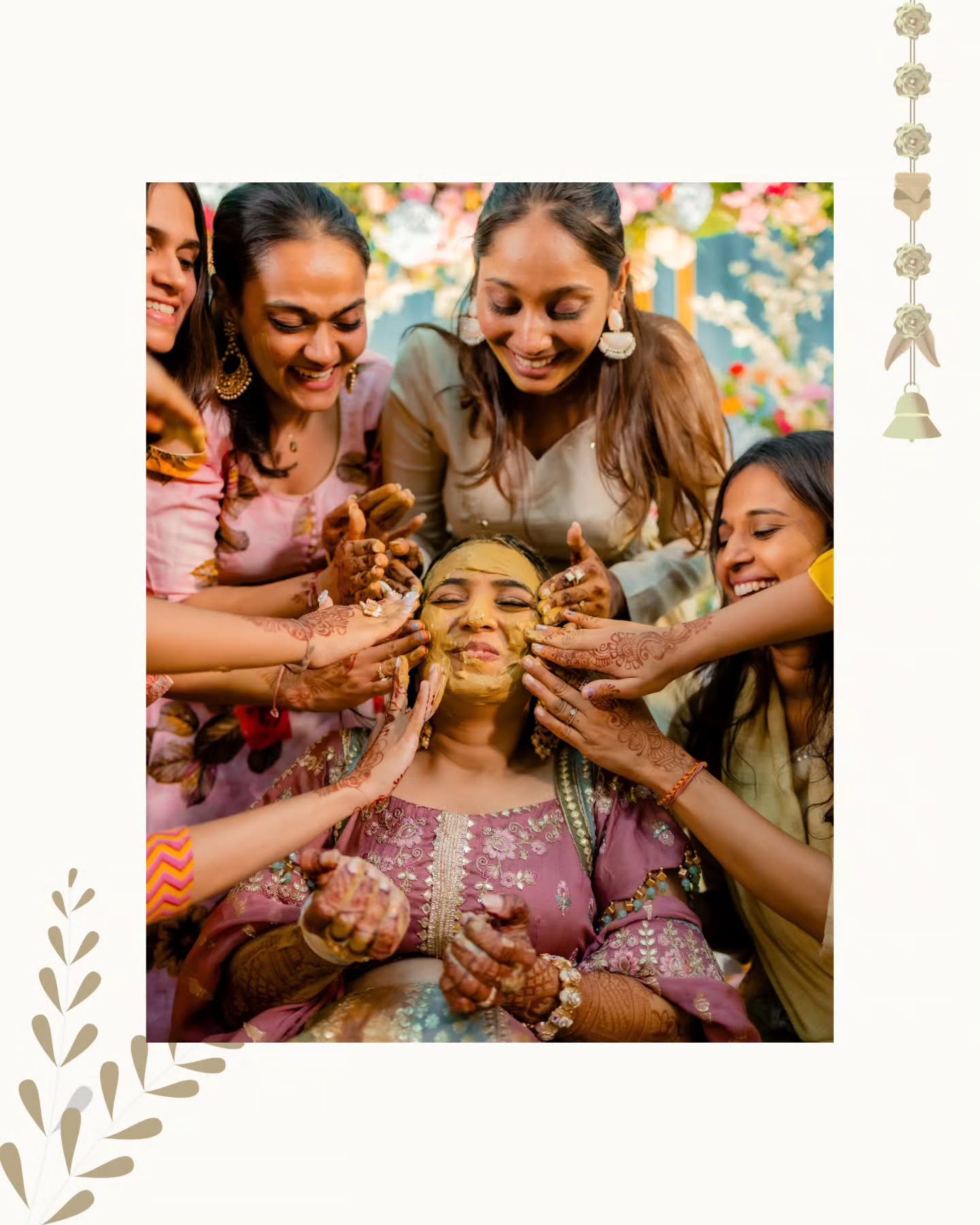 A little turmeric, a lot of laughter, and two beautiful stories unfolding side by side somewhere between the c