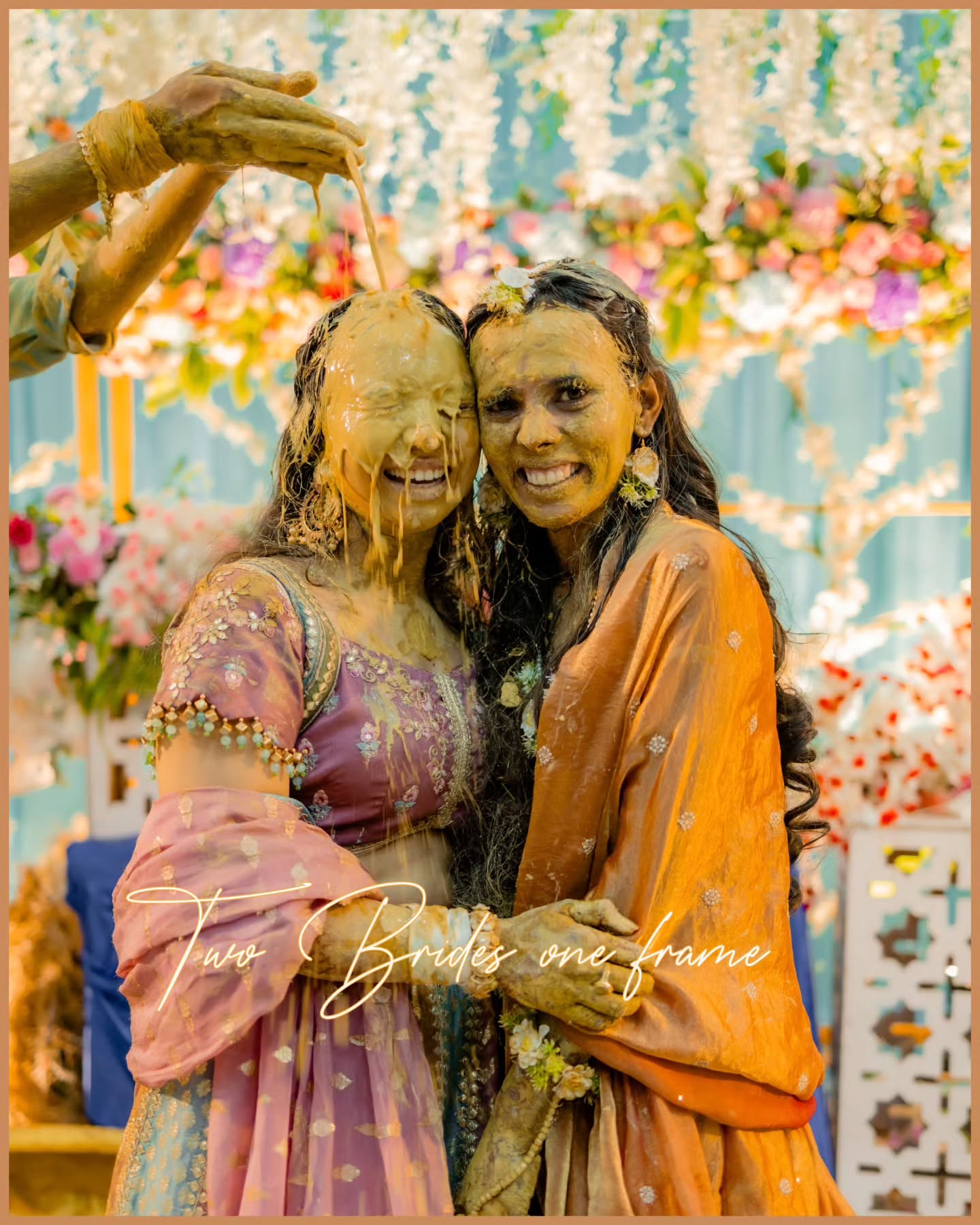 A little turmeric, a lot of laughter, and two beautiful stories unfolding side by side somewhere between the c