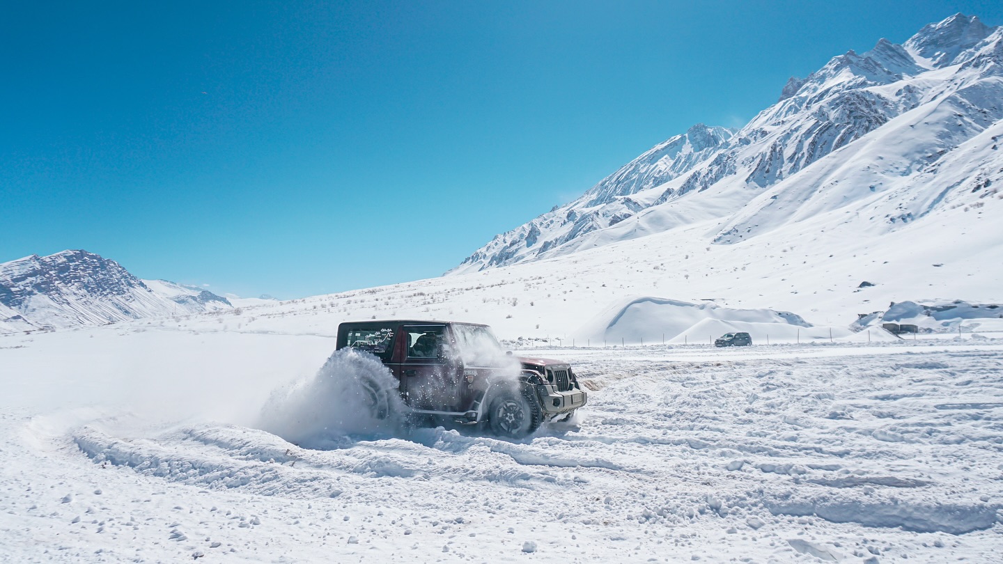 Nothing beats the thrill of shooting high-speed cars drifting in the snow.