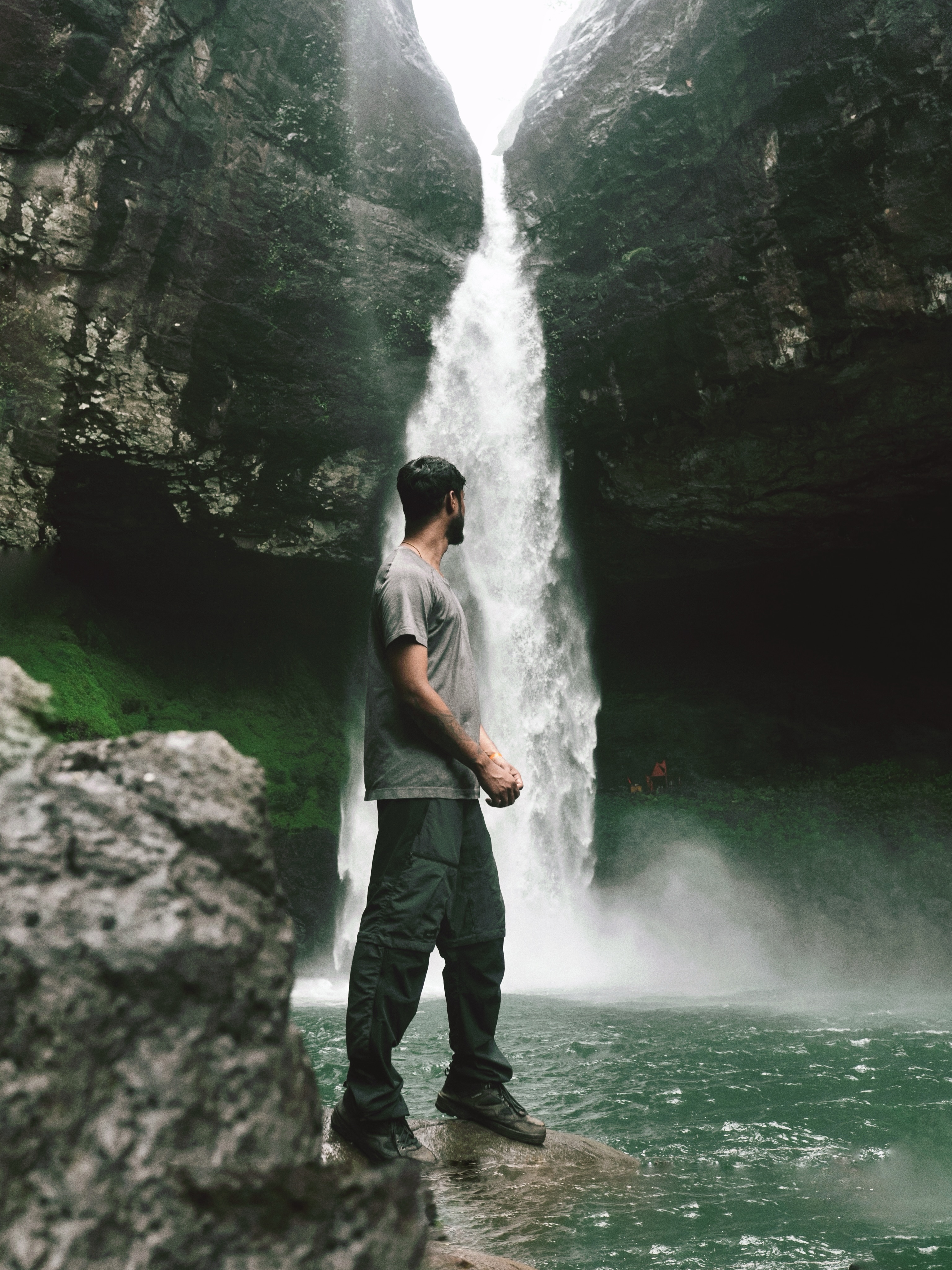 Chasing places that make you feel small.